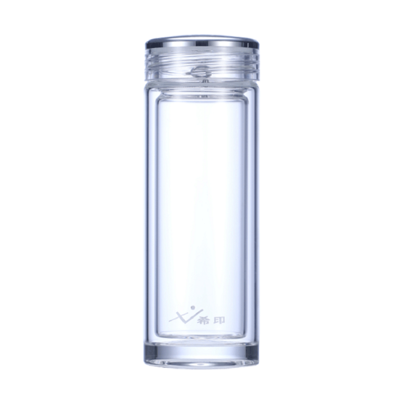 希印 XY-8803 双层高硼硅水晶玻璃杯 410ML图片
