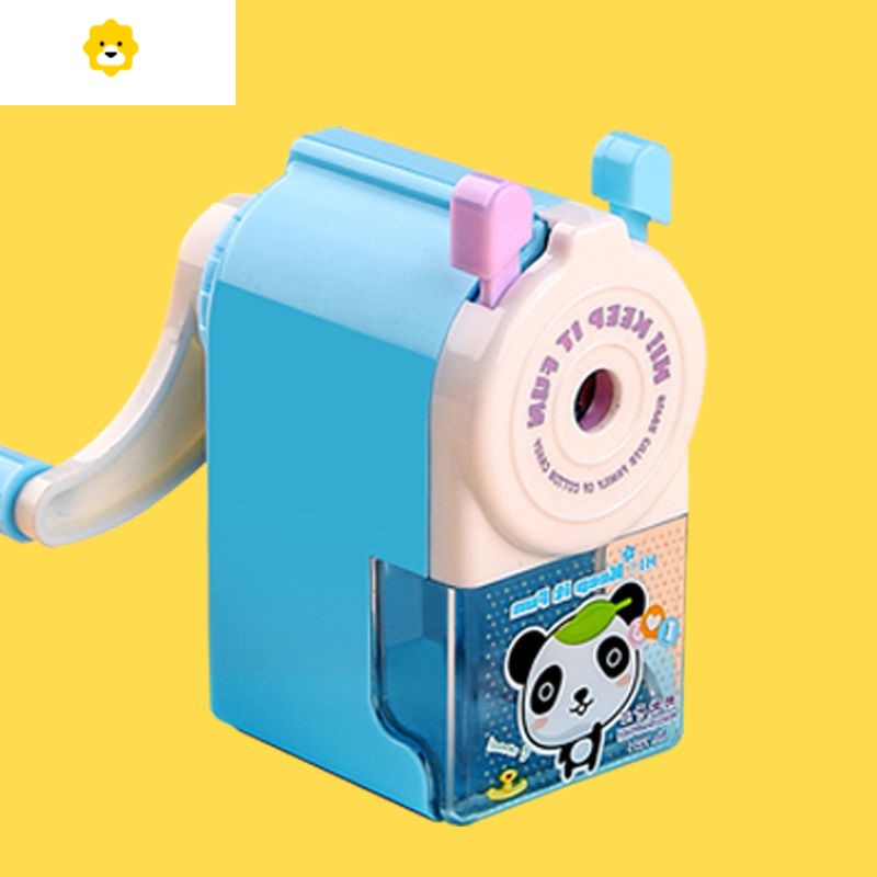 喻娄儿童可爱卷笔刀卡通削笔器转笔刀小学生手摇铅笔刀省力削笔刀文具