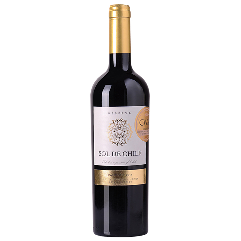 爱克维iCuvee精品酒 智利进口红酒 阳光勋章珍藏佳美娜干红葡萄酒750ml