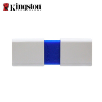 金士顿(Kingston)DT106优盘 128GB u盘USB3.1高速电脑时尚商务创意u盘 128g推拉办公U盘白色