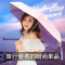 德国超轻小迷你太阳伞防晒防紫外线两用晴雨伞女折叠遮阳伞
