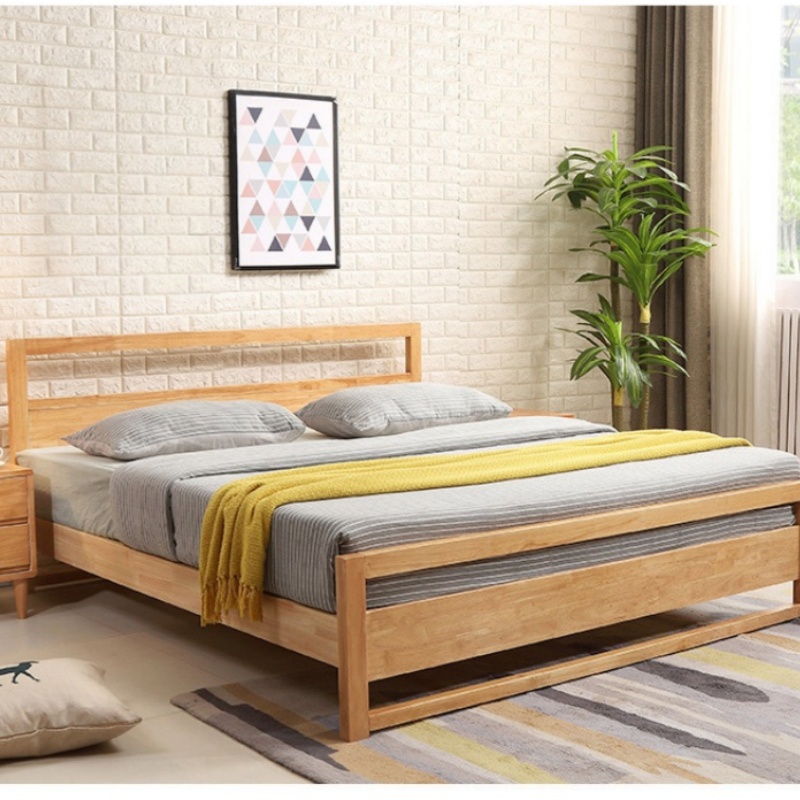 演发 实木床 1.8米 张高清大图