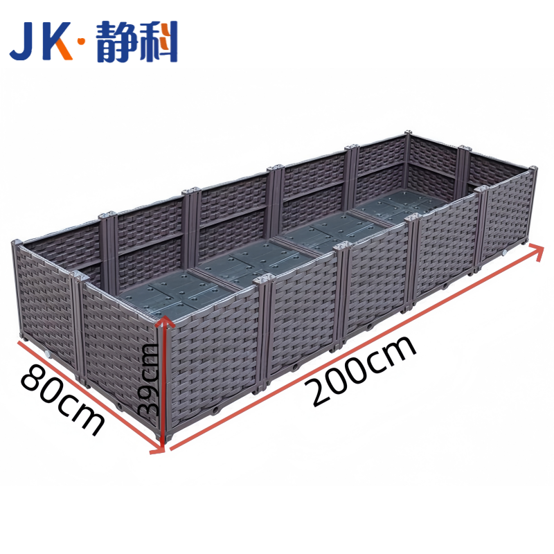 静科户外花箱200*80*39cm个高清大图