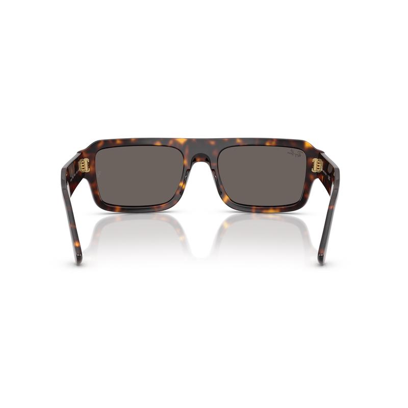 RayBan雷朋墨镜男士时尚太阳眼镜 极简黑色防眩光偏光镜片设计高清大图