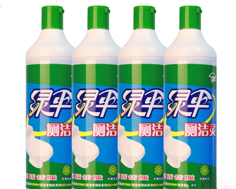 绿伞 除臭去味洁厕灵 550ml/瓶 厕所马桶清洁剂 洁厕液 24瓶/箱 单箱价格高清大图