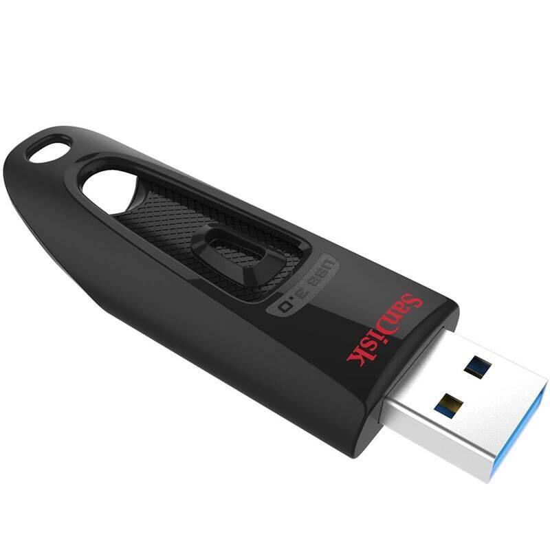 闪迪(Sandisk)128GB U盘 至尊高速 CZ48 USB3.0 读130MB/s 黑色