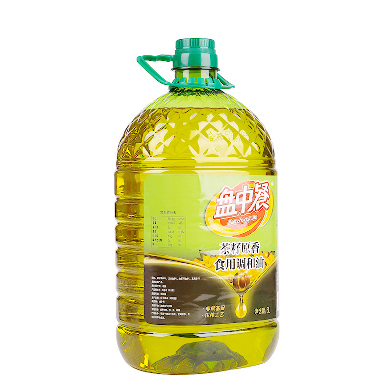 加加 盘中餐茶籽原香食用调和油5L