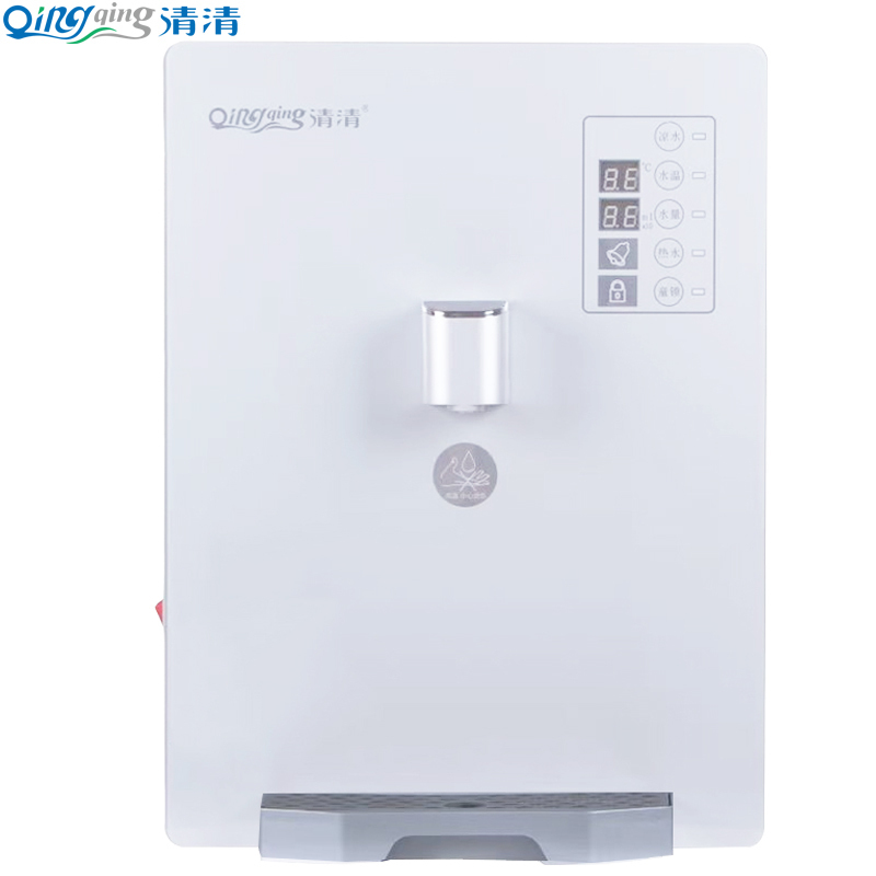 清清(Qingqing)饮水机YR-8B25管线机壁挂式快热机挂壁式开水机速热机家用可调温热水机