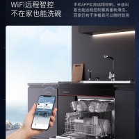 森歌(SENG) U3S集成洗碗机洗消烘存一机多功能 12套大容量 60L大单槽 配贝克巴斯垃圾处理器 完美组合套装
