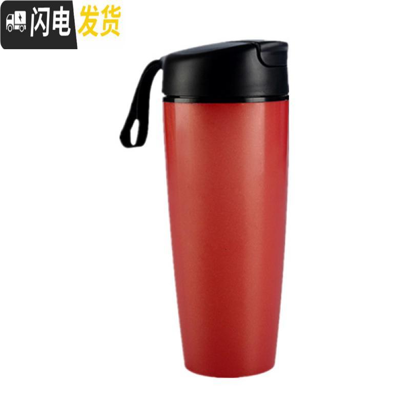 三维工匠保温杯大容量男士咖啡杯陶瓷内胆便携随手杯车载运动塑料水杯女马克杯高清大图