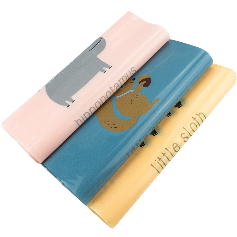 海斯迪克 粘贴式车载垃圾袋 HKY-246 黄色树懒 15只 1件高清大图