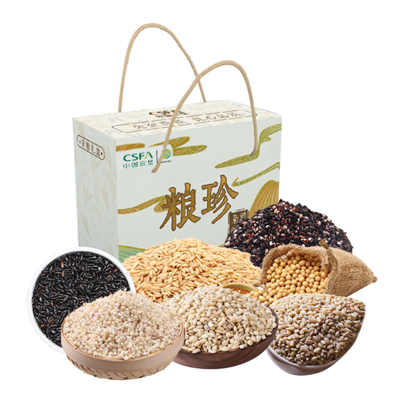 中垦飨味堂 杂粮礼盒·粮珍 2630g 单位:盒 中国农垦出品