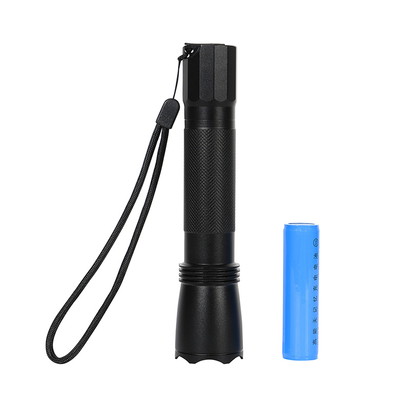 苏识 SS7623A 3W 8-16小时续航 尺寸:35*157mm LED 充电式强光电筒(计价单位:个)黑色高清大图