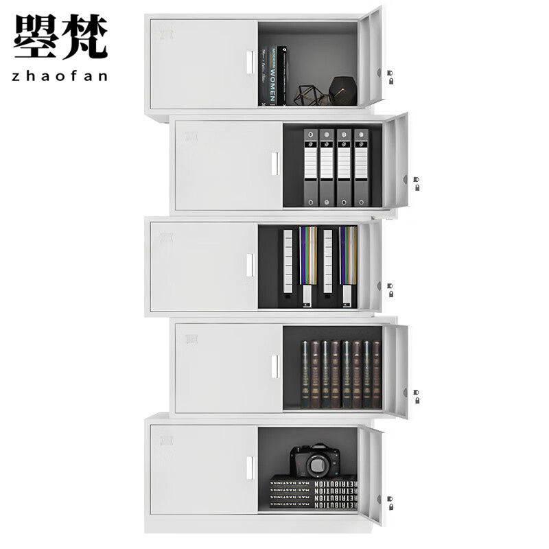 曌梵档案柜储物柜个高清大图