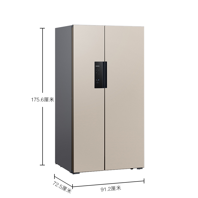 西门子 KA92NE03TI 610升 对开门 变频智能控温冷藏展示柜高清大图
