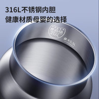 九阳(Joyoung)电热水瓶电热水壶烧水壶316L不锈钢恒温水壶5.5L大容量饮水机烧水一体机保温电水壶WP940