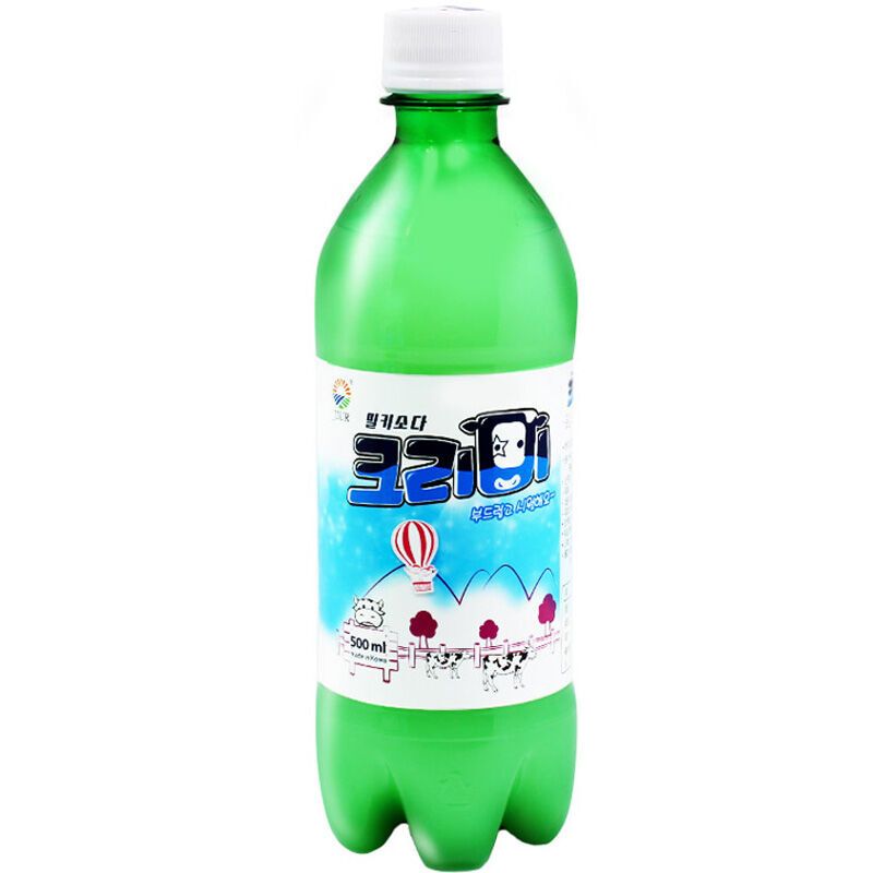 九日牛奶碳酸苏打水500ml