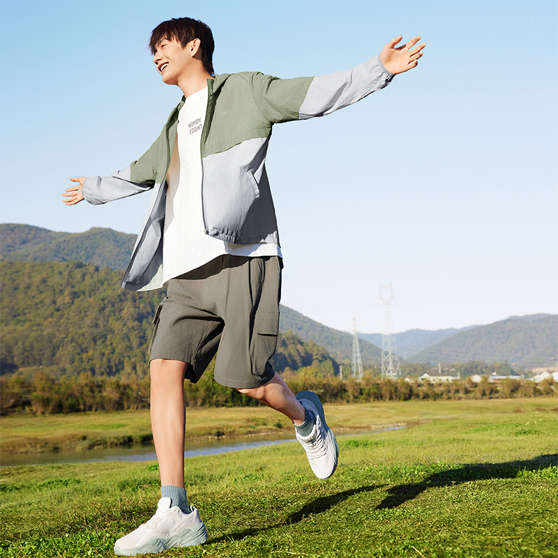 胶囊丨361°防晒衣男夏季轻薄透气宽松户外骑行服跑步运动外套