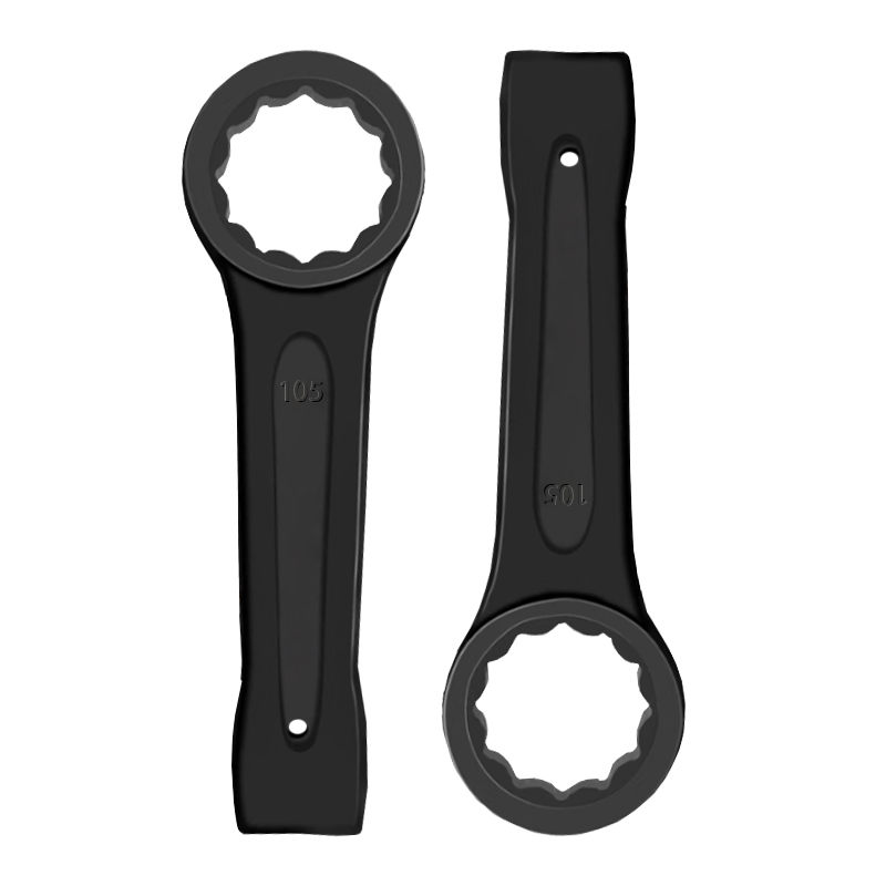 立伟铁牛敲击梅花扳手105mm/把高清大图