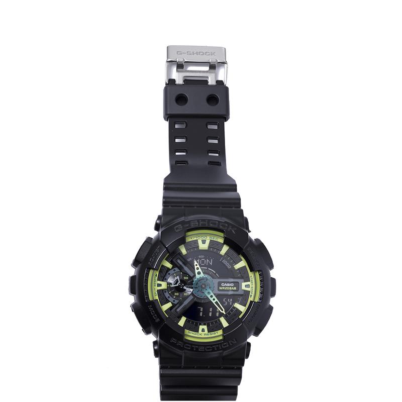 G-SHOCK男士石英防水多功能商务镀膜金属指针腕表高清大图