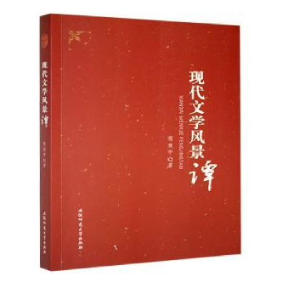 正版新书]现代文学风景谭程致中著9787567608405