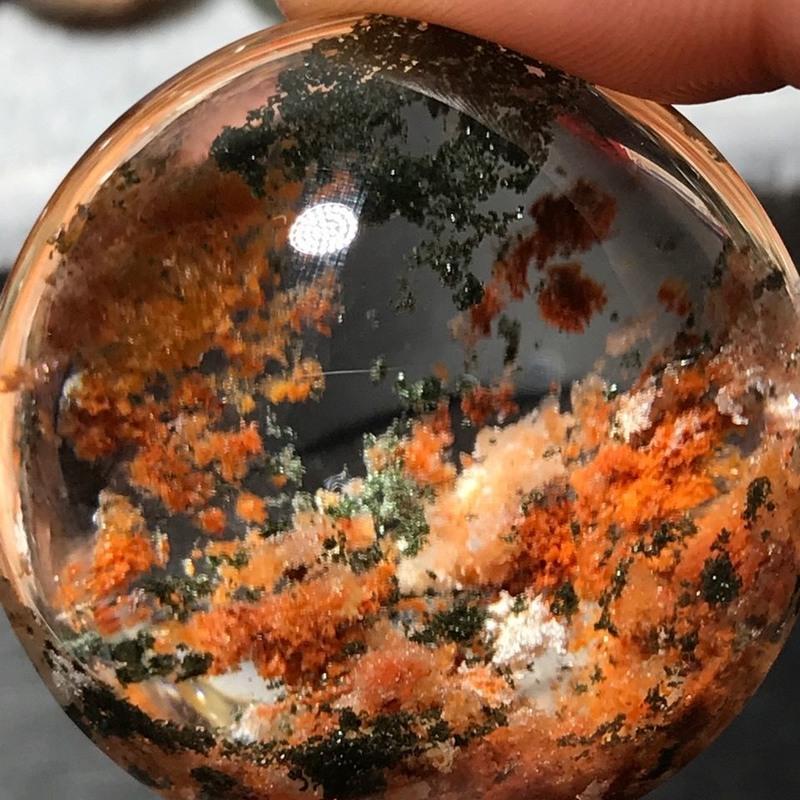 锦灵珠宝天然水晶幽灵吊坠项链挂件女聚宝盆吊坠毛衣链饰品直播间选购