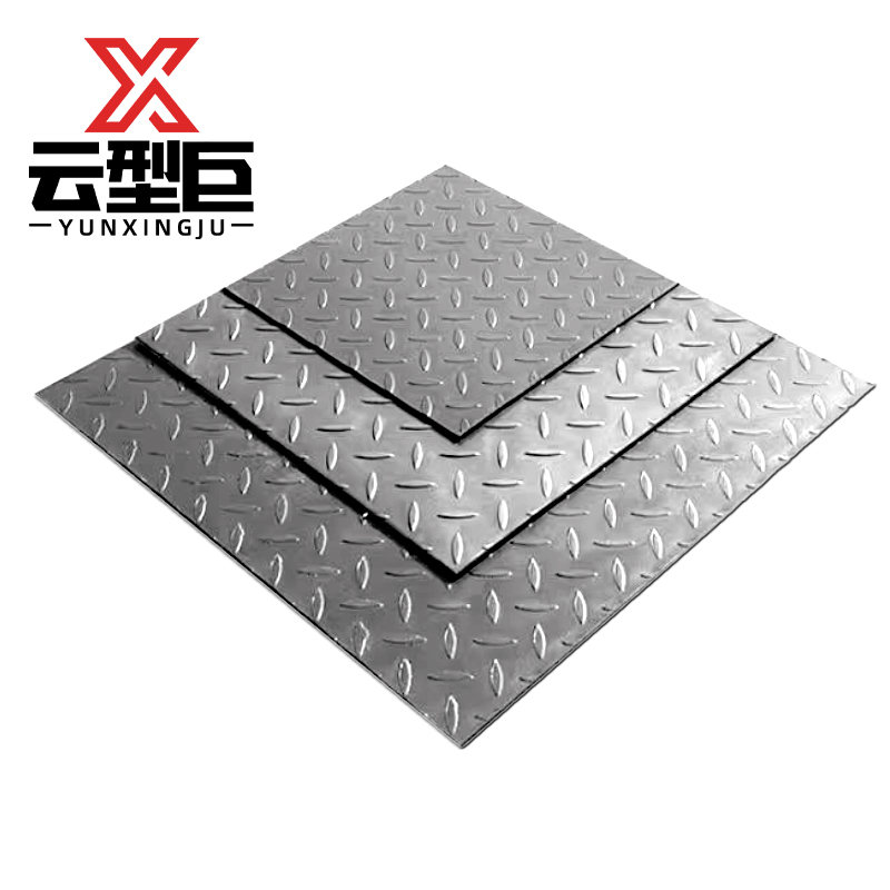 云型巨 镀锌花纹钢板 防滑钢板 2.75mm 单位:kg高清大图
