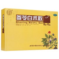 同仁堂 参苓白术散 12g*10袋养胃健脾胃虚弱咳嗽调理肠胃 丸剂 胃肠用药