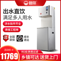 碧丽饮水机商用开水器RO反渗透直饮水机净水机校园工厂学校立式冷热一体全自动不锈钢开水炉