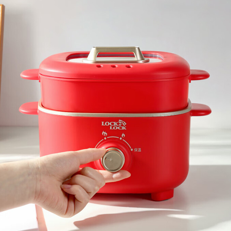苏宁 乐扣乐扣 电火锅2.5L EJP1527RED高清大图