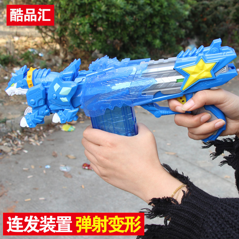 正版星兽猎人2玩具 星级神抢合体星耀星能神新狩新兽新手男孩子 DX凯炎星能神枪丨1枪1兽3弹1战卡高清大图
