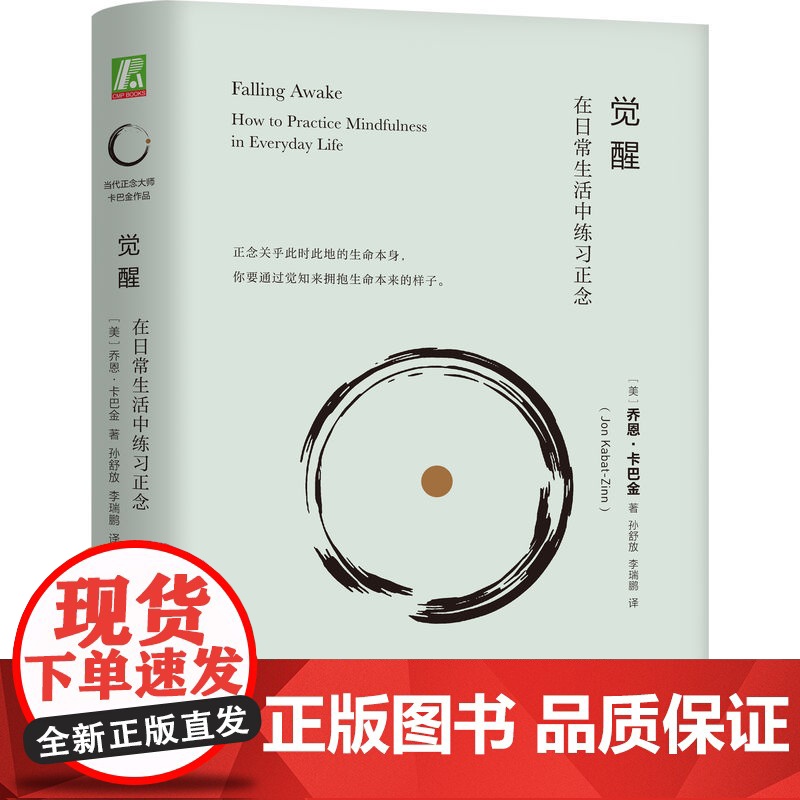 套装 正念 此刻是一枝花+觉醒 在日常生活中练习正念 套装全2册 乔恩 卡巴金 正念减压 阐明正念冥想精髓人生哲学心理学高清大图