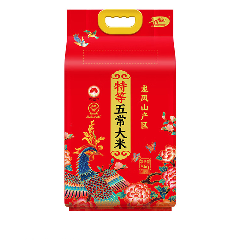 十月稻田 凤凰 系列 特等五常大米5kg*2袋高清大图