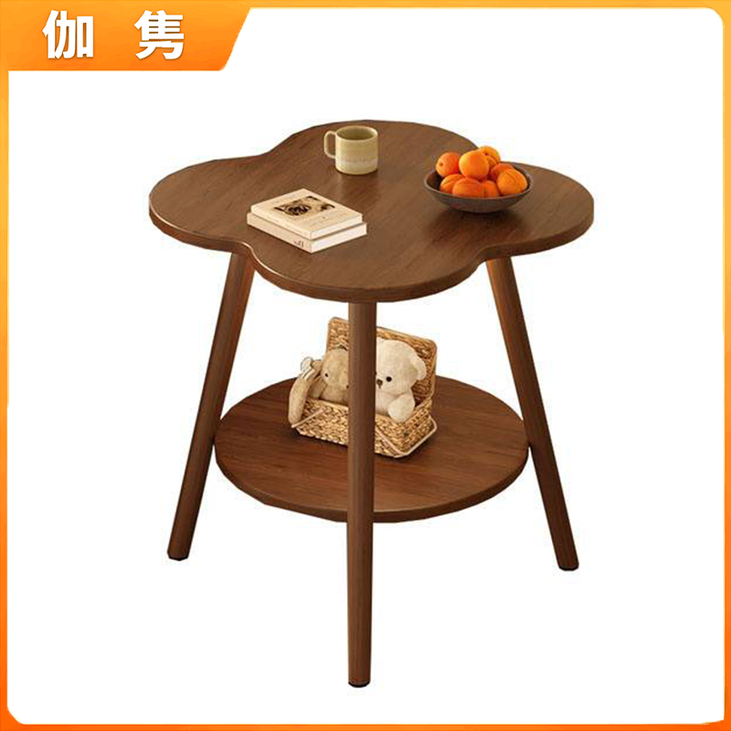 伽隽 异形边桌 60*60*60cm 张高清大图