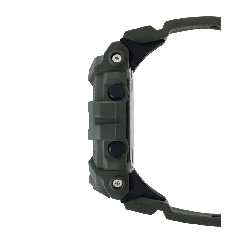 CASIO 男士石英手表防水100米黑面白盘圆形高清大图