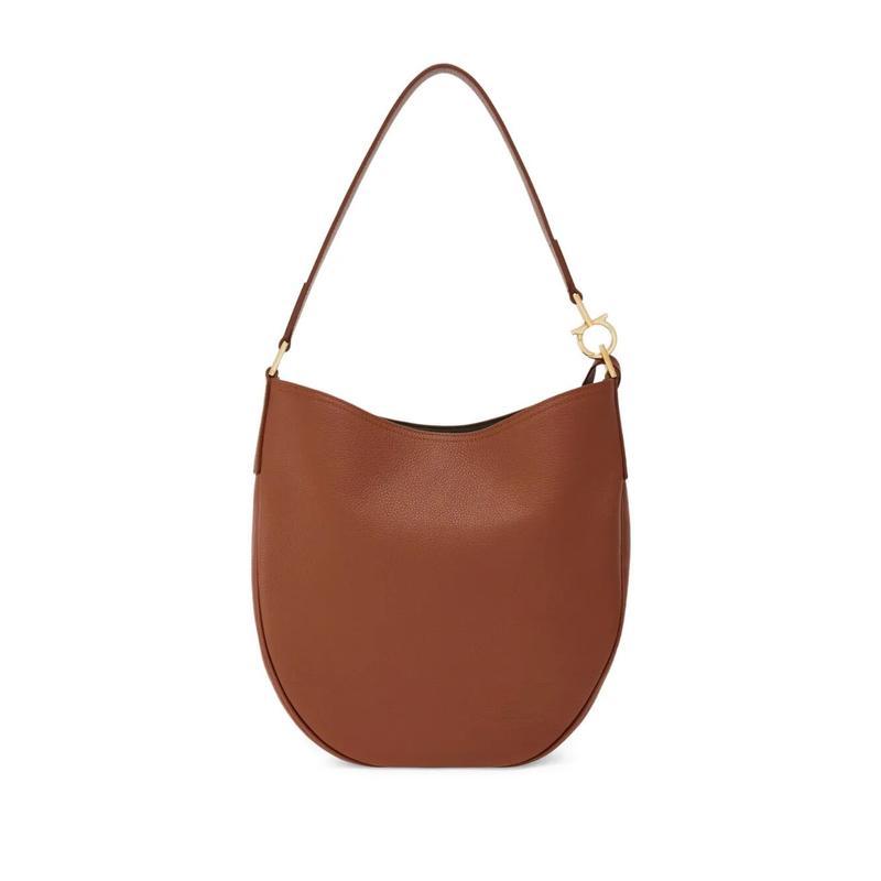 Ferragamo精致牛皮女士中号手提斜挎两用托特包