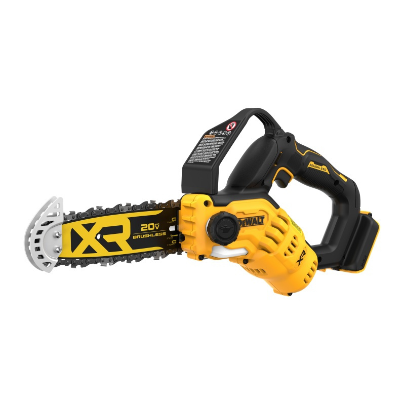 得伟20V锂电无刷8寸修枝链锯（DCMPS520+8.0X1+DCB118）套高清大图