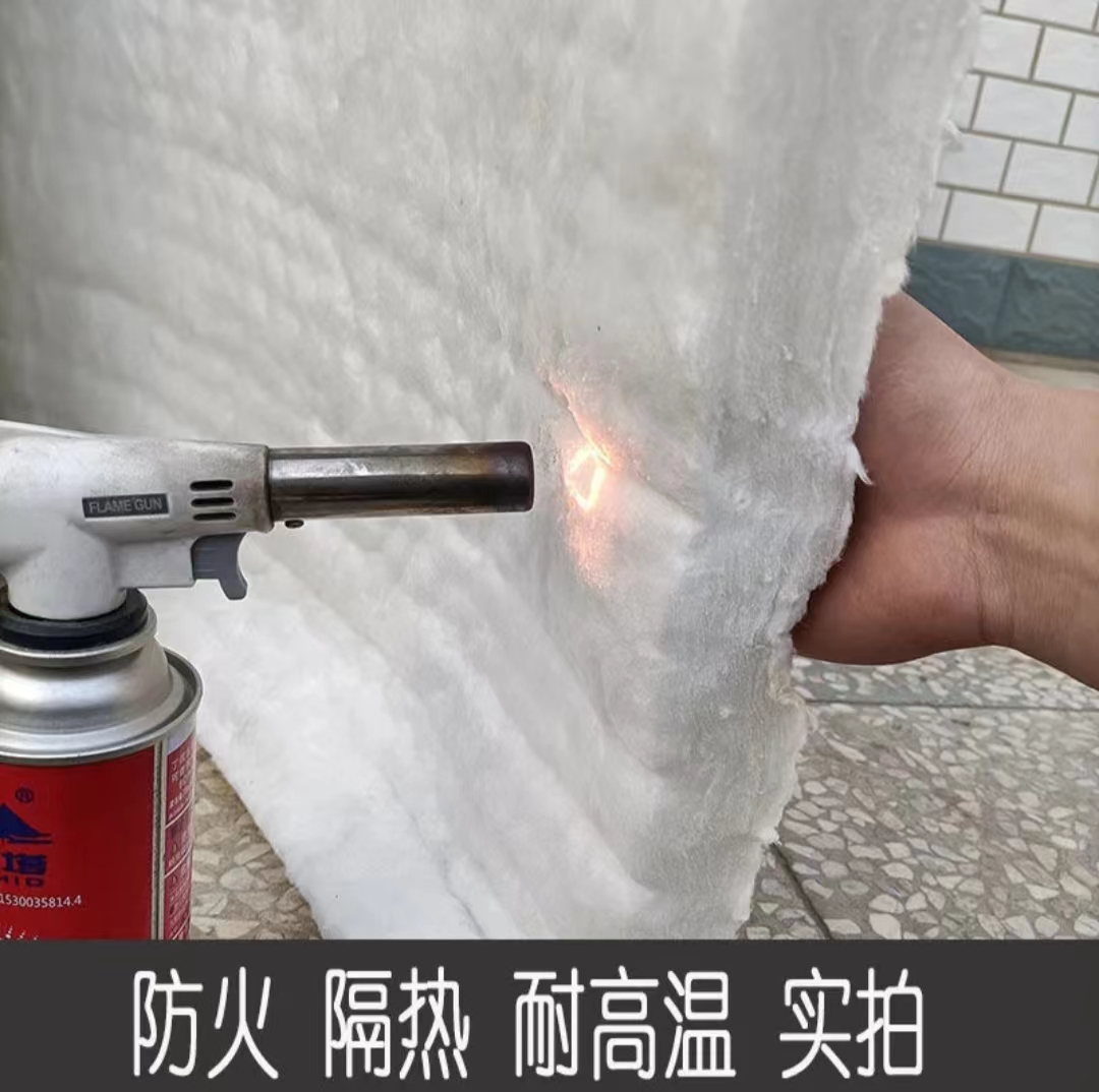 硅酸铝陶瓷纤维毯隔热防火材料 61CM宽*2M长*1CM厚高清大图