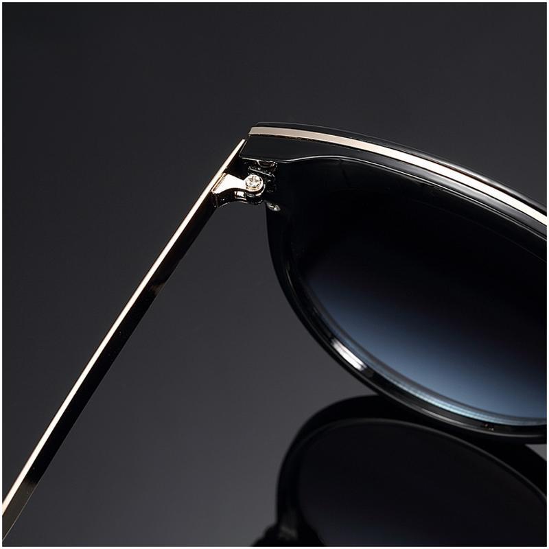 H022 Sunglass Fashion 大框猫眼太阳镜圆脸墨镜男女防晒眼镜潮人送女朋友七夕情人节礼物