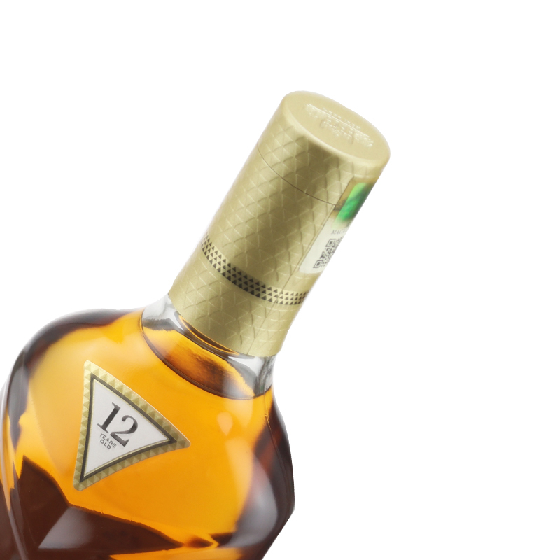 麦卡伦(Macallan) 原装进口 苏格兰单一麦芽威士忌12年 雪莉桶 700ml 单瓶装 海外版