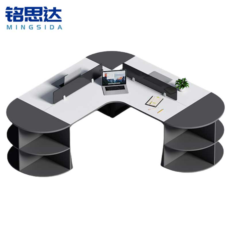 铭思达屏风工位三人位张高清大图