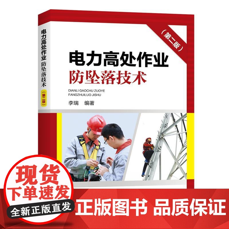 电力高处作业防坠落技术(第二版)高清大图