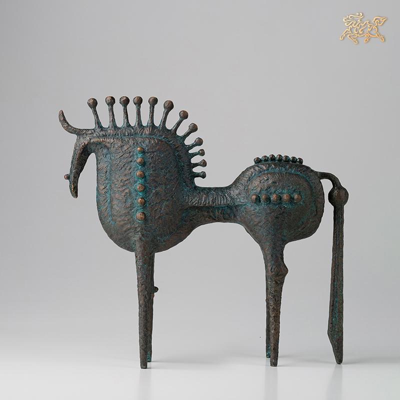 美帮汇全铜摆件 作品《马》 铜工艺品 家居饰品 客厅摆件高清大图