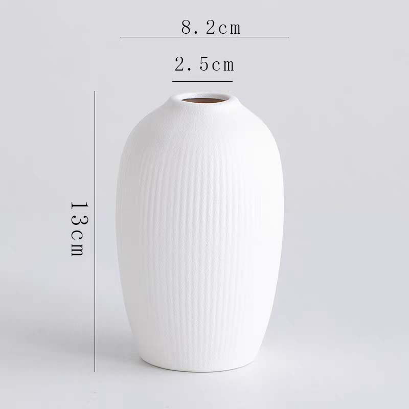 陶瓷瓶 卉枫.款(白)