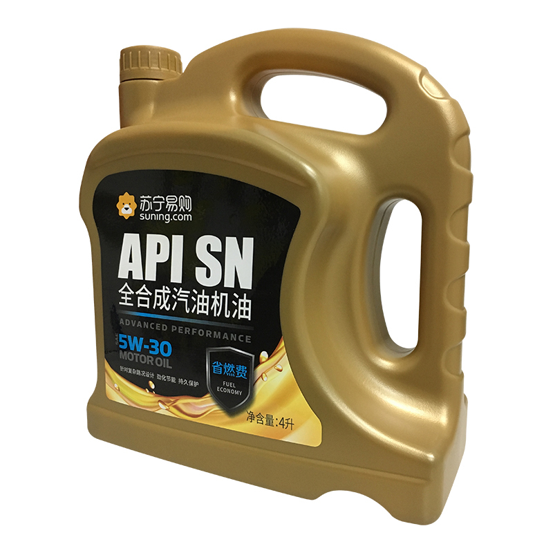 统一(Monarch) 苏宁定制 SN全合成汽油机油润滑油 5W-30 4L高清大图