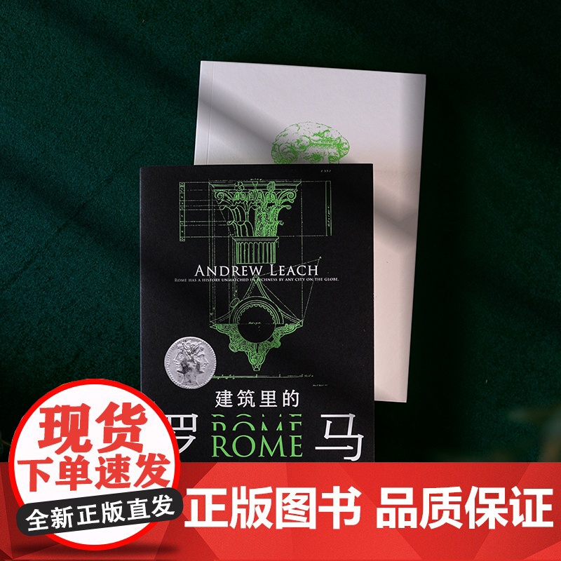 建筑里的罗马 安德鲁·里奇著 光启书局建筑学者街区寻访历史建筑遗迹与电影传说故事壁画对应另著什么是建筑史/金海岸城市和建高清大图