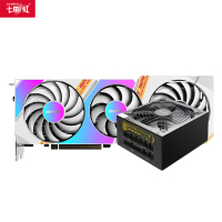 七彩虹iGame GeForce RTX 3060Ti Ultra W OC+鑫谷750W全模爱国版电源 显卡套装