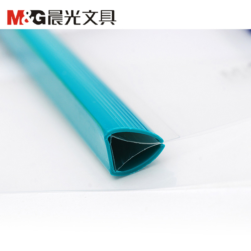 晨光文具(M&G) ADM94520文件夹 10mm抽杆夹 透明押杆夹 拉杆夹 单页夹