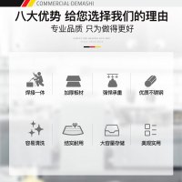 德玛仕不锈钢工作台 厨房操作台置物架商用打荷台 三层操作台1200x760x800mm（工程款201无磁不锈钢）