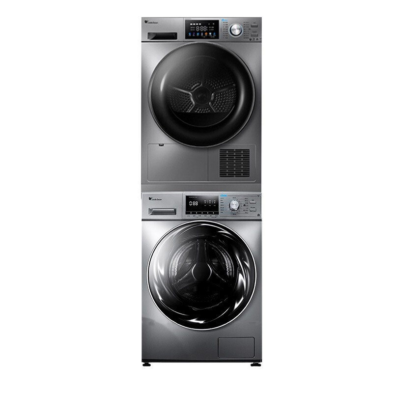 小天鹅洗烘套装10kg水魔方滚筒全自动洗衣机烘干机组合热泵干衣机tg